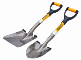 Roughneck Bulk & Round Micro Shovel Twin Pack £19.99